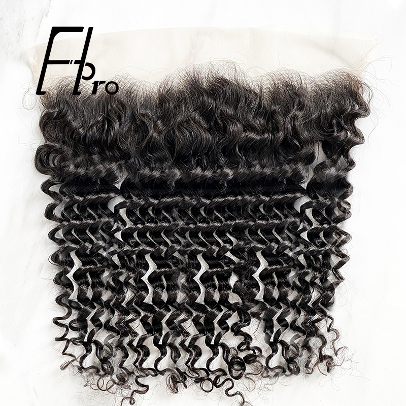 Wholesale 13x4 Lace Frontal Deep Wave Virgin Hair Unprocessed Hair